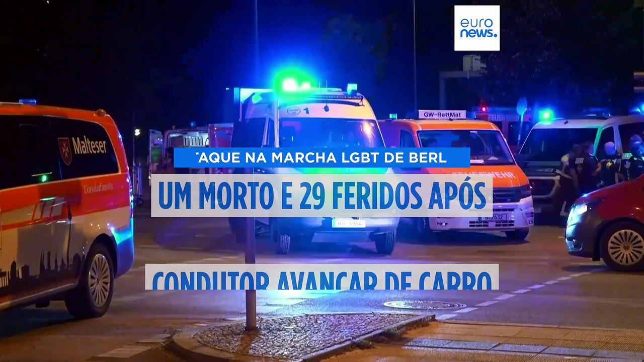 Ataque em Marcha do Orgulho em Berlim. Polícia procura suspeito que será apoiante do Estado Islâmico