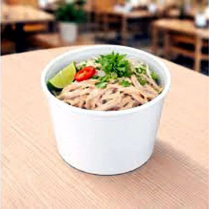 PandaPak White Soup Bowls 36oz 300pcs