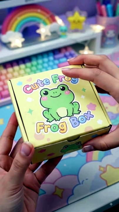 Unboxing Frog 🐸 & Star ⭐ Cutest