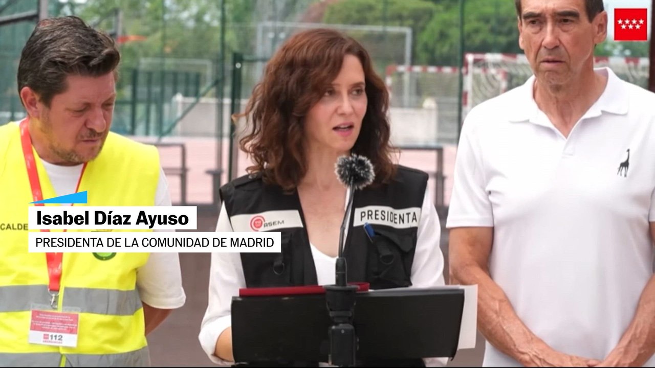 Ayuso anuncia "una recuperación inédita" ante los incendios y pide "no enfrentar a los pueblos"