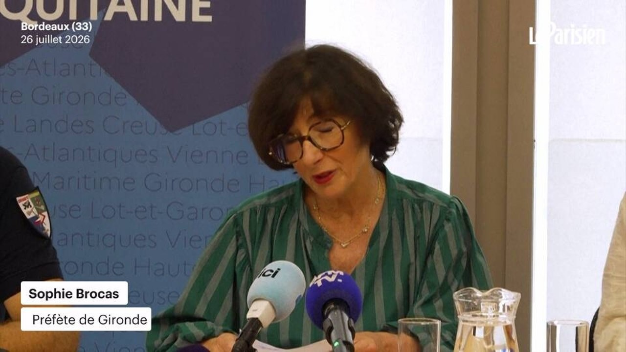 « Le feu poursuit sa progression » affirme la préfète de Gironde