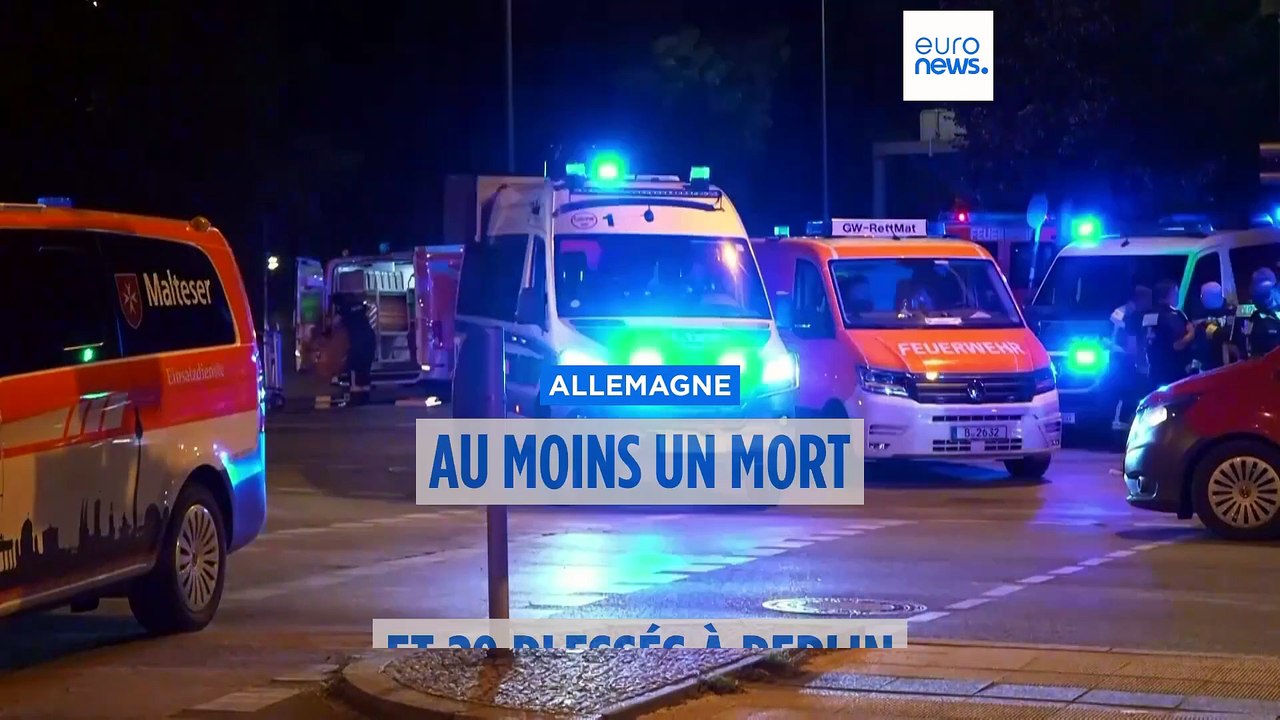 Médias allemands : le suspect qui avait foncé dans la foule à la Pride de Berlin abattu par la police