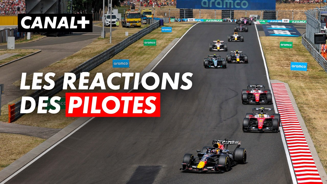 Les pilotes réagissent au Grand Prix de Hongrie - F1