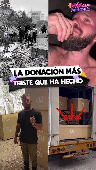 La donación más triste que este TikToker le hizo a Venezuela