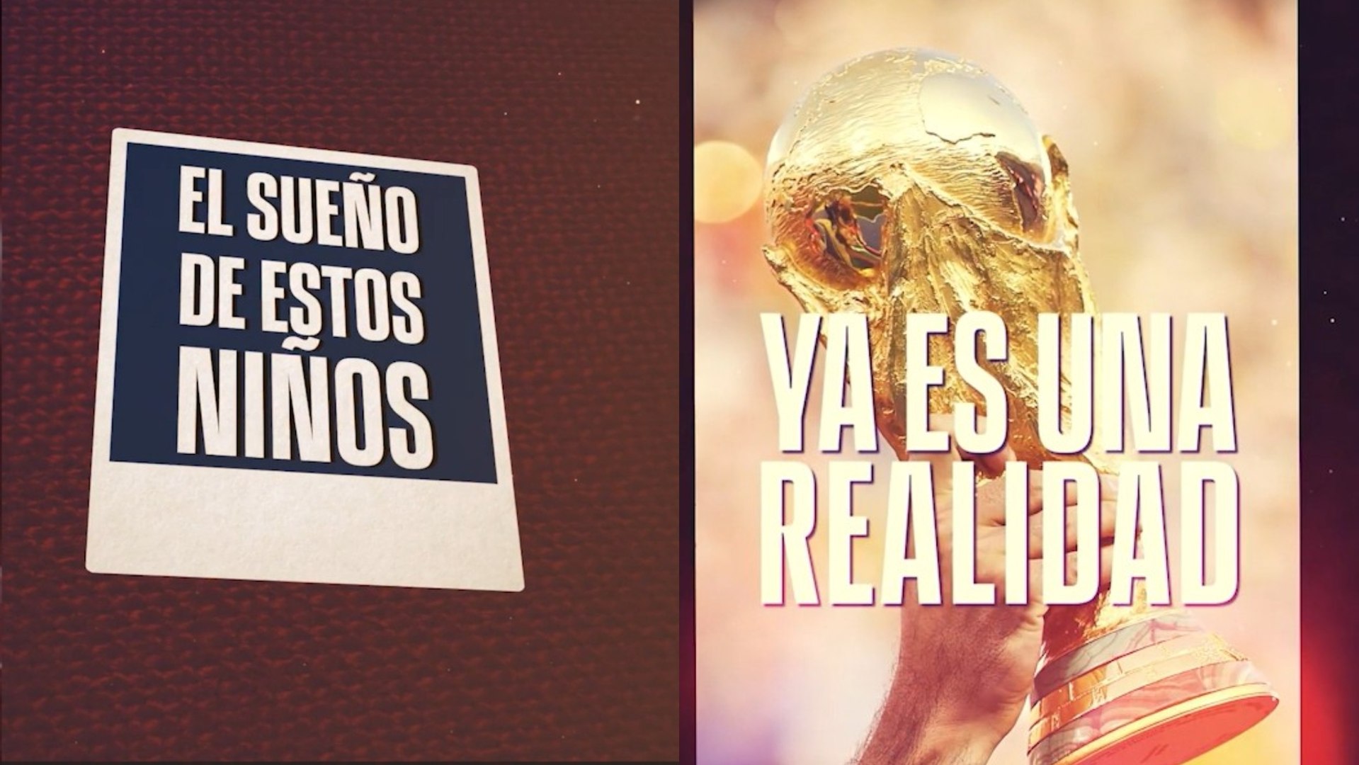 El sueño de niño de todos los campeones del mundo, ¿los reconoces a todos?