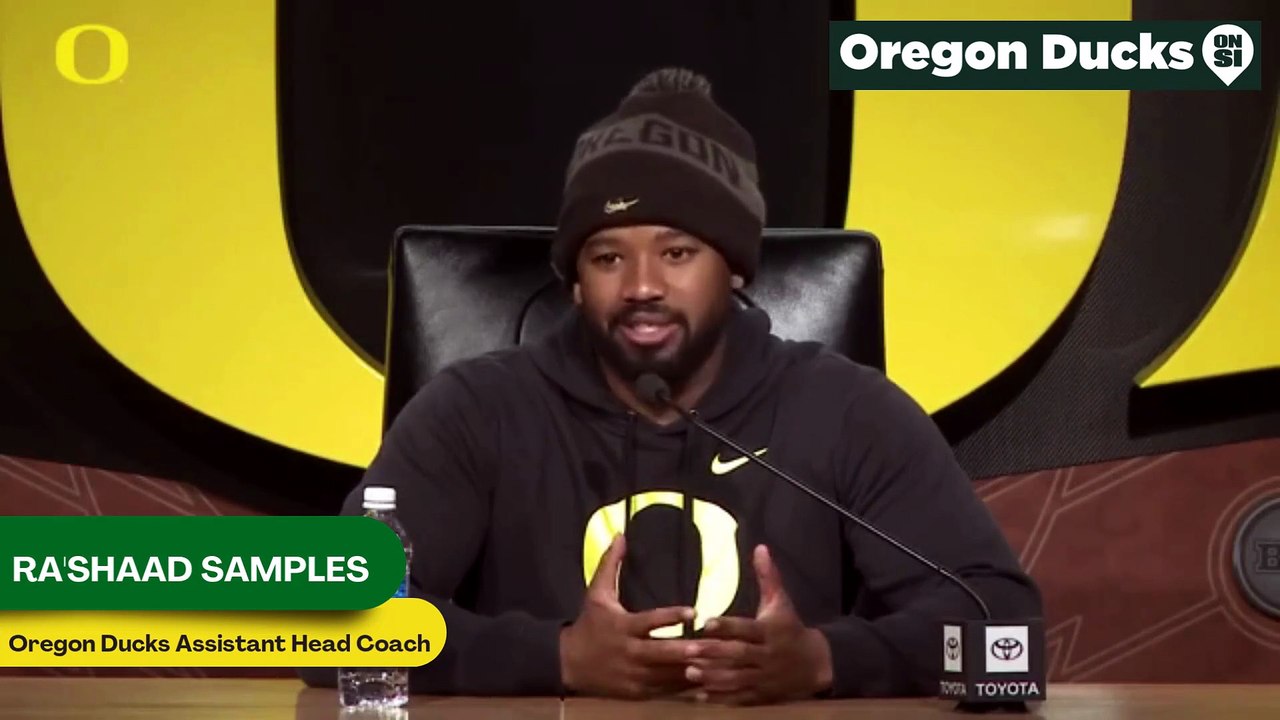 Oregon Ducks discuss Running Back Jordon Davison's growth