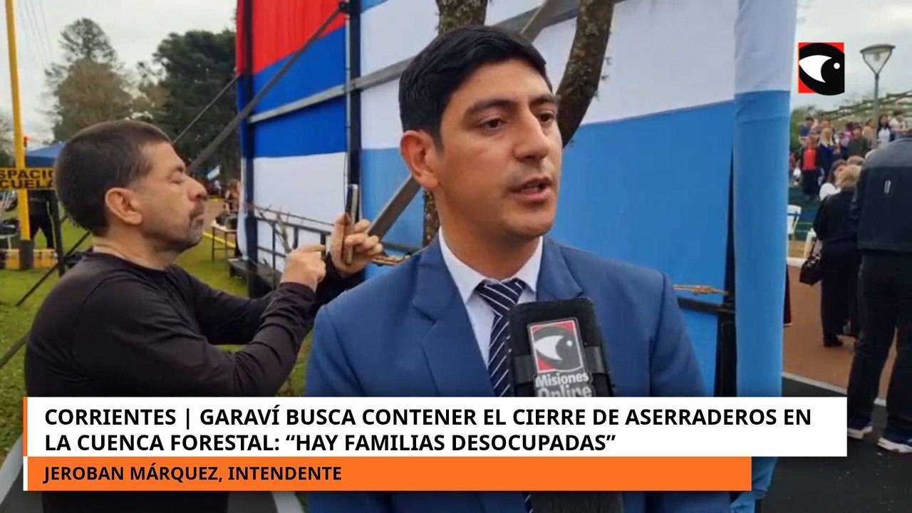 El intendente de Garaví advirtió por la desocupación que generó el cierre de dos grandes aserradero
