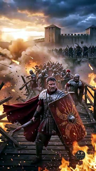 The bridge was collapsing. The arrows never stopped.