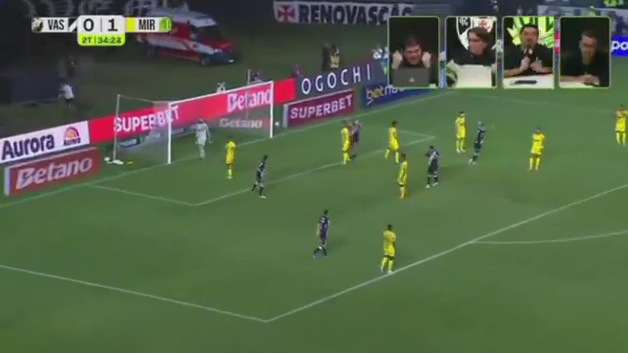 Así fue el golazo de Andrés Gómez del que todo Brasil habla