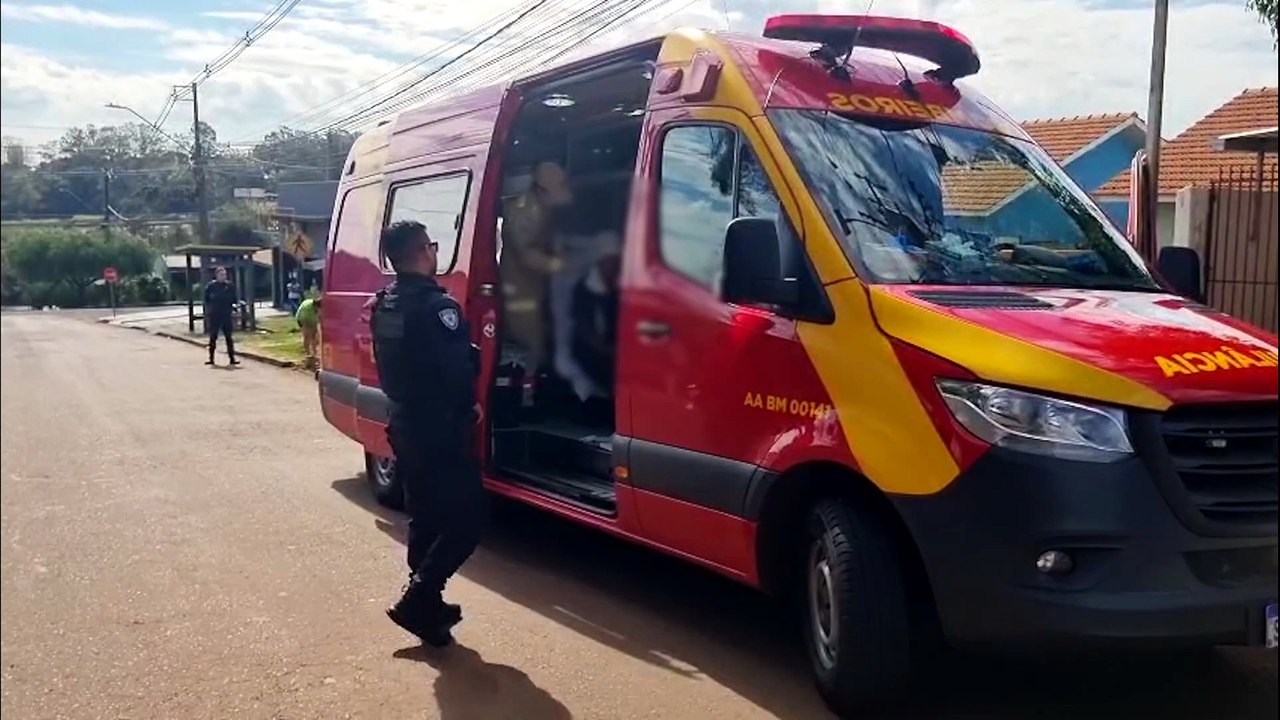 Após almoço, irmãos brigam e um leva enxadada na cabeça; equipes do Siate, PM e GM são acionadas
