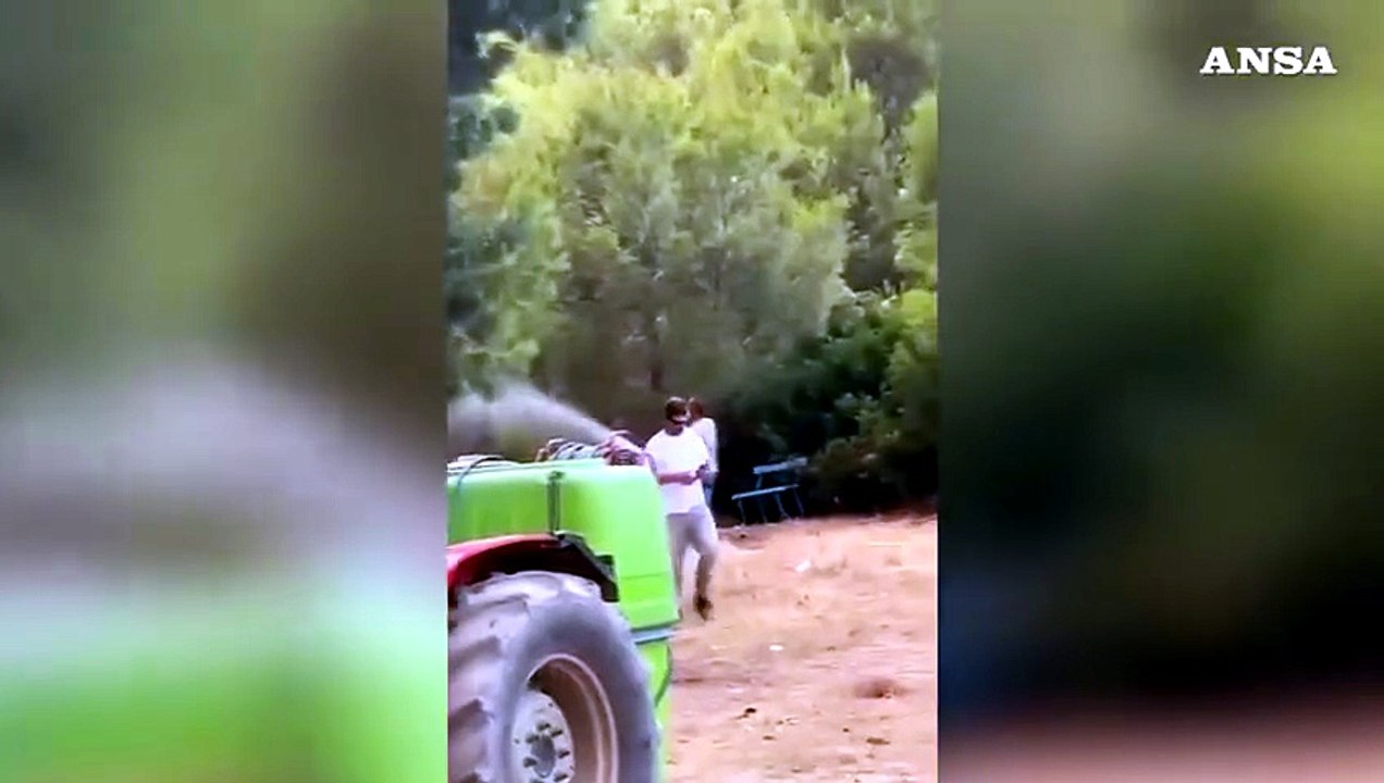 Incendio sul Gargano: le fiamme, dolose e spinte dal vento, minacciano alcuni lidi