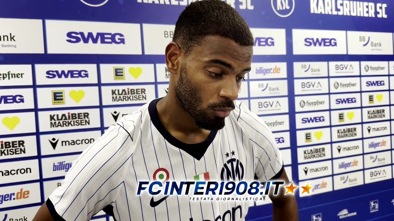 VIDEO FCIN1908 / Diouf: "Nuovo ruolo? Serve tempo. Gol? Provo quel tiro. Con Pavard..."