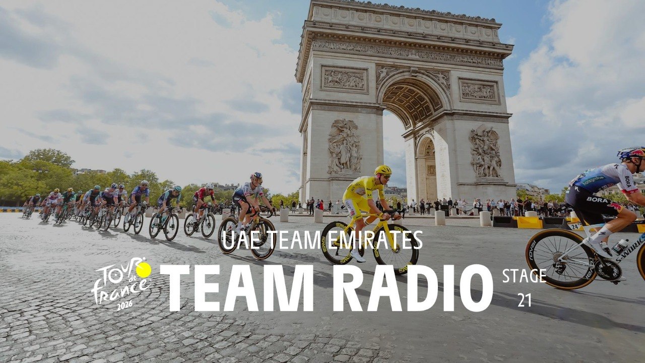 Team radio UAE - Stage 21