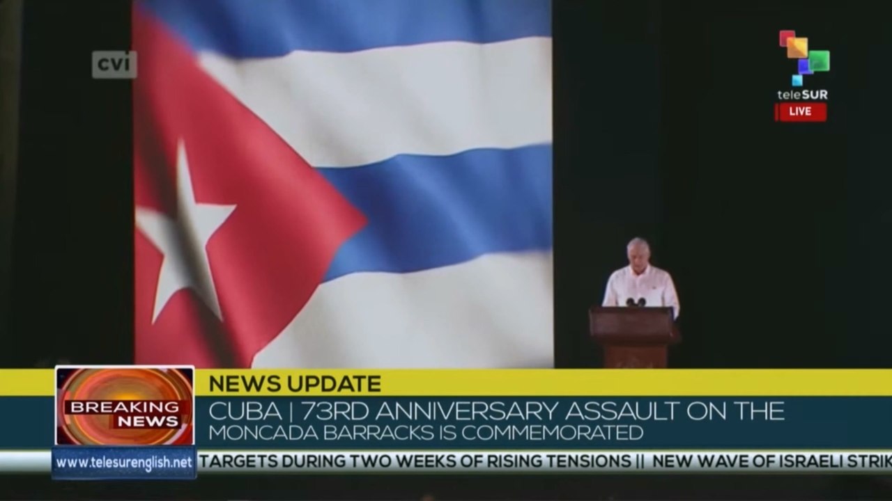 Pres. Diaz-Canel I `` We send doctors and teachers where other people send bombs´´