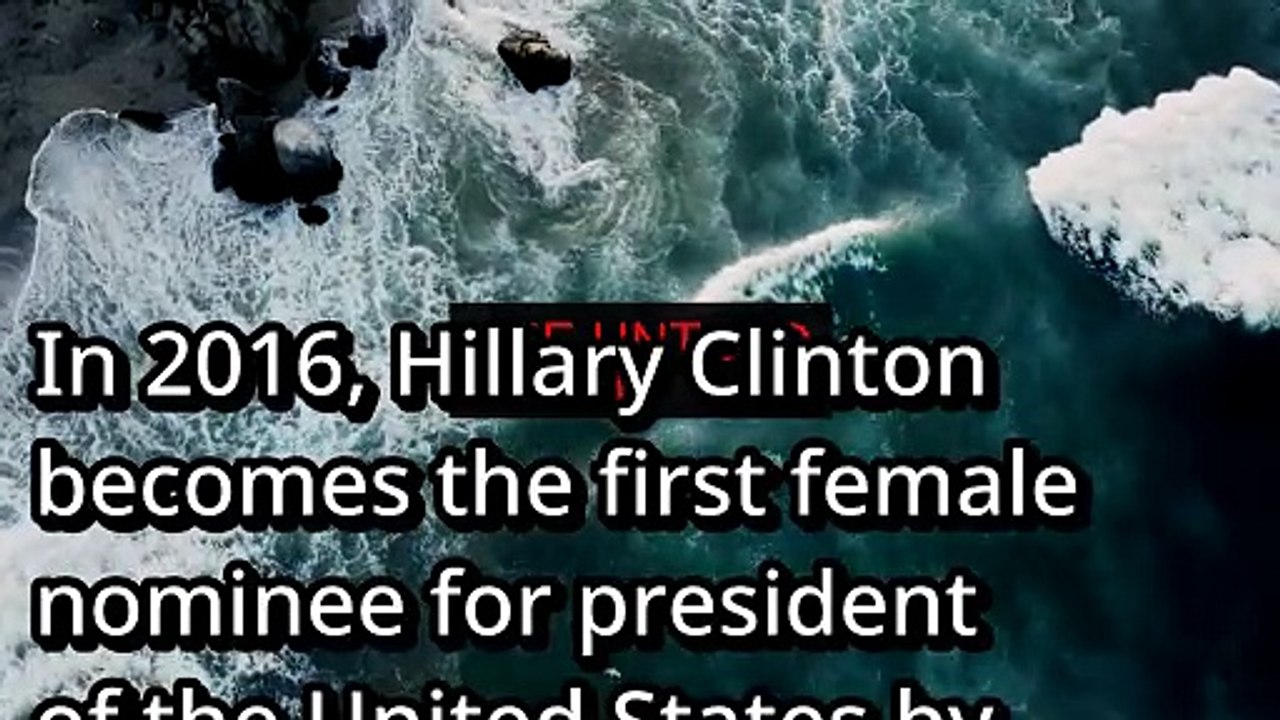 The Secret History of Hillary Clinton becomes the first female nominee for (2016)