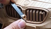 Building a BMW M2 from Wood! 🤯  Handmade Wooden Car #shorts