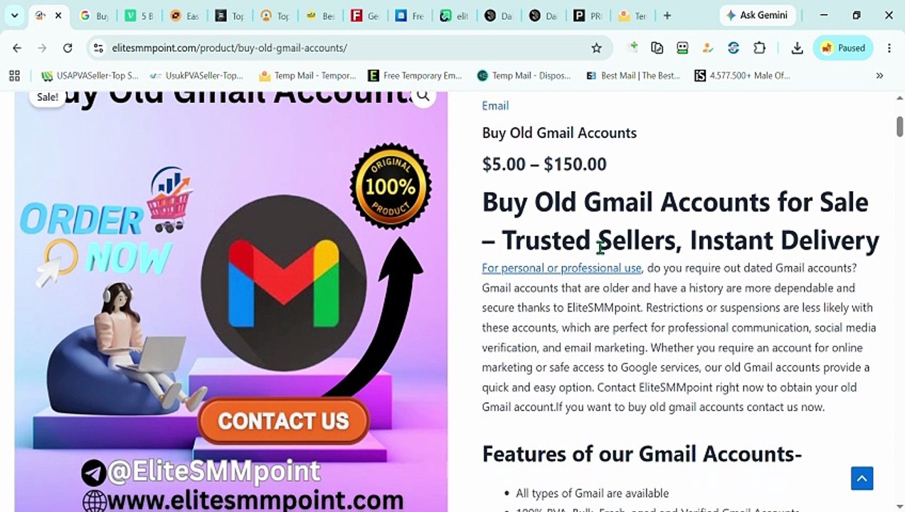 How to Buy Old Gmail Accounts: A Complete Guide