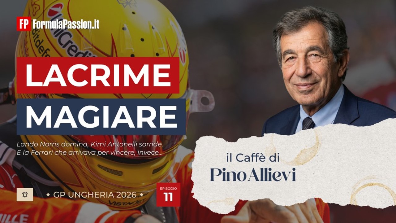 ECCESSO di SPRECO, HAMILTON e FERRARI che pasticcio | Il caffè di Pino Allievi #147 Ungheria 2026