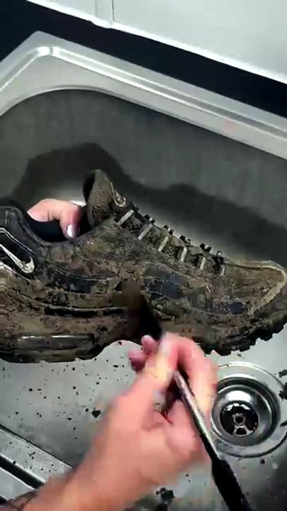 Dirty Sneaker Deep Cleaning | Before & After Restoration