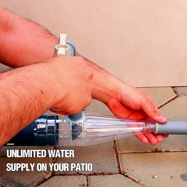 Unlimited Water Supply on Your Patio!