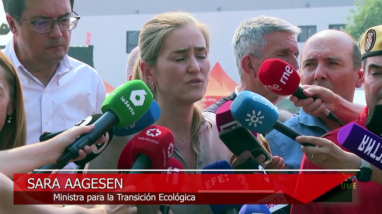 Continúan los trabajos de extinción sobre los incendios de Ávila, Madrid y Castellón