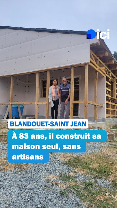 À 83 ans, il construit sa maison seul, sans artisans
