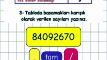 2.7- Basamak ve bölük adları - 5. Sınıf Matematik #shorts