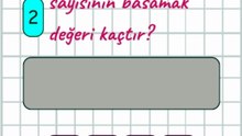 2.10- Sayı ve Basamak Değeri - 5. Sınıf Matematik #shorts