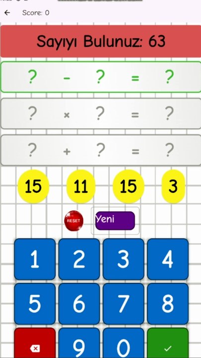 6.4- Dört işlemle Sayıları Bul - 4. Sınıf Matematik