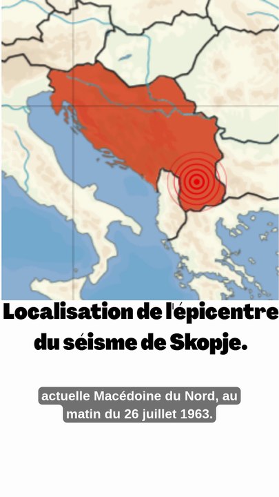 Séisme de 1963 à Skopje