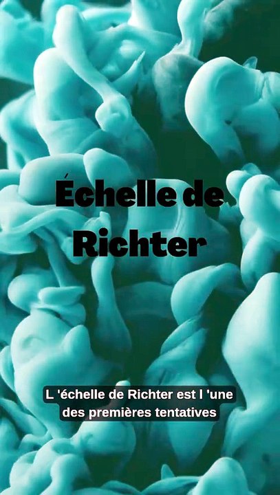 Échelle de Richter
