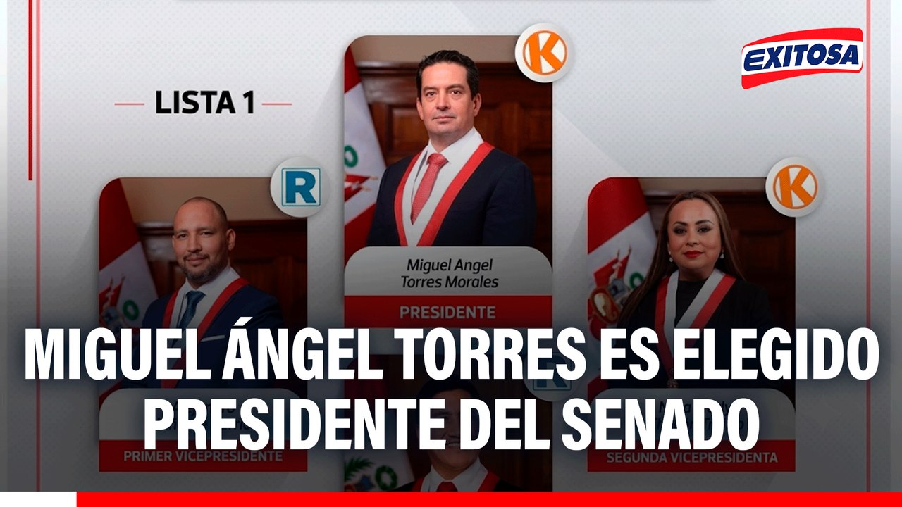 Miguel Torres liderará la mesa directiva del Senado en el periodo 2026-2027