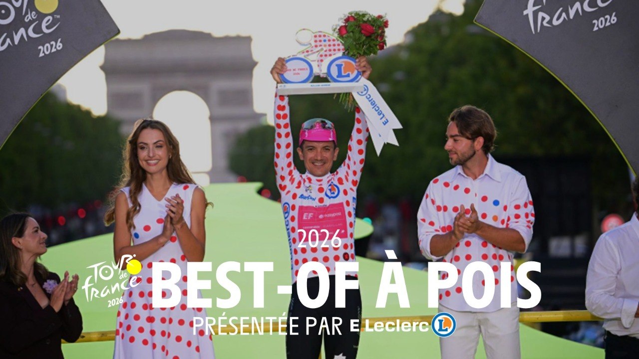 Tour de France 2026 - Best-Of maillot à Pois E.Leclerc