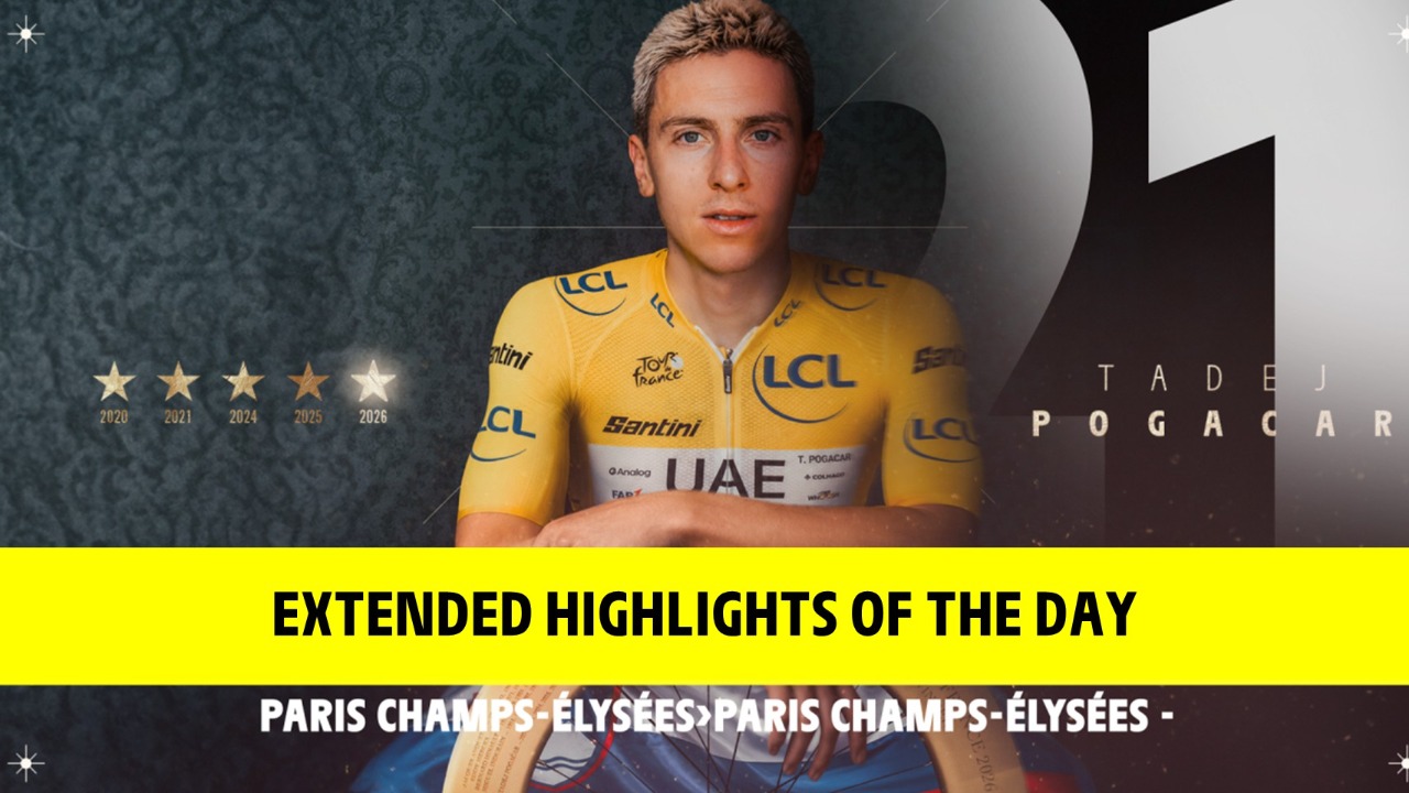 Tour de France 2026 - Stage 21 Extended Highlights