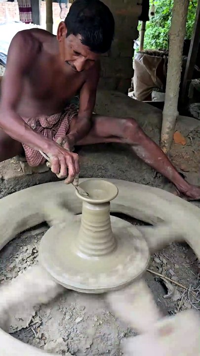 Art Of Making Clay Tea cup and saucer
