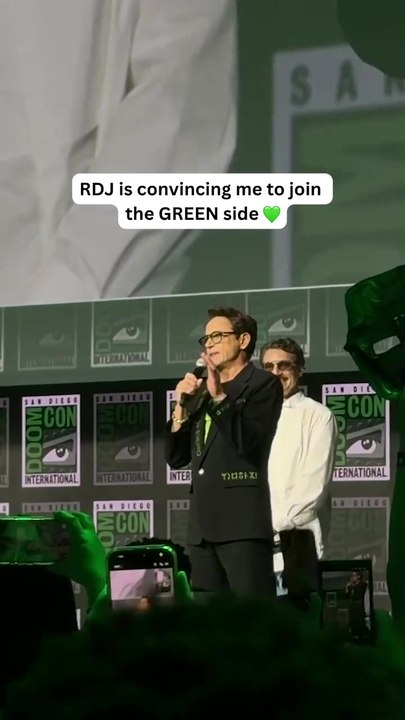 Robert Downey Jr. Recruits Doctor Doom Army at Comic-Con