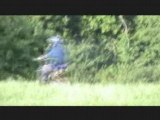 Dirt bike 125cc dans la plaine du Saleve (74)