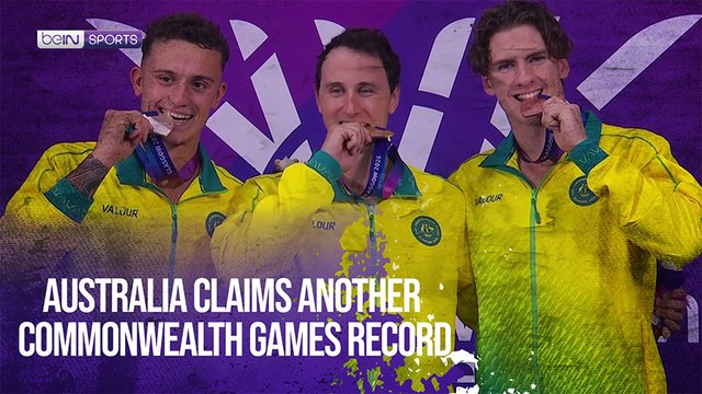 Australia claims another Commonwealth Games record