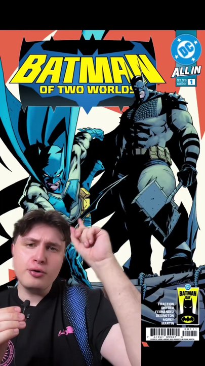 Un comics avec BATMAN et ABSOLUTE BATMAN