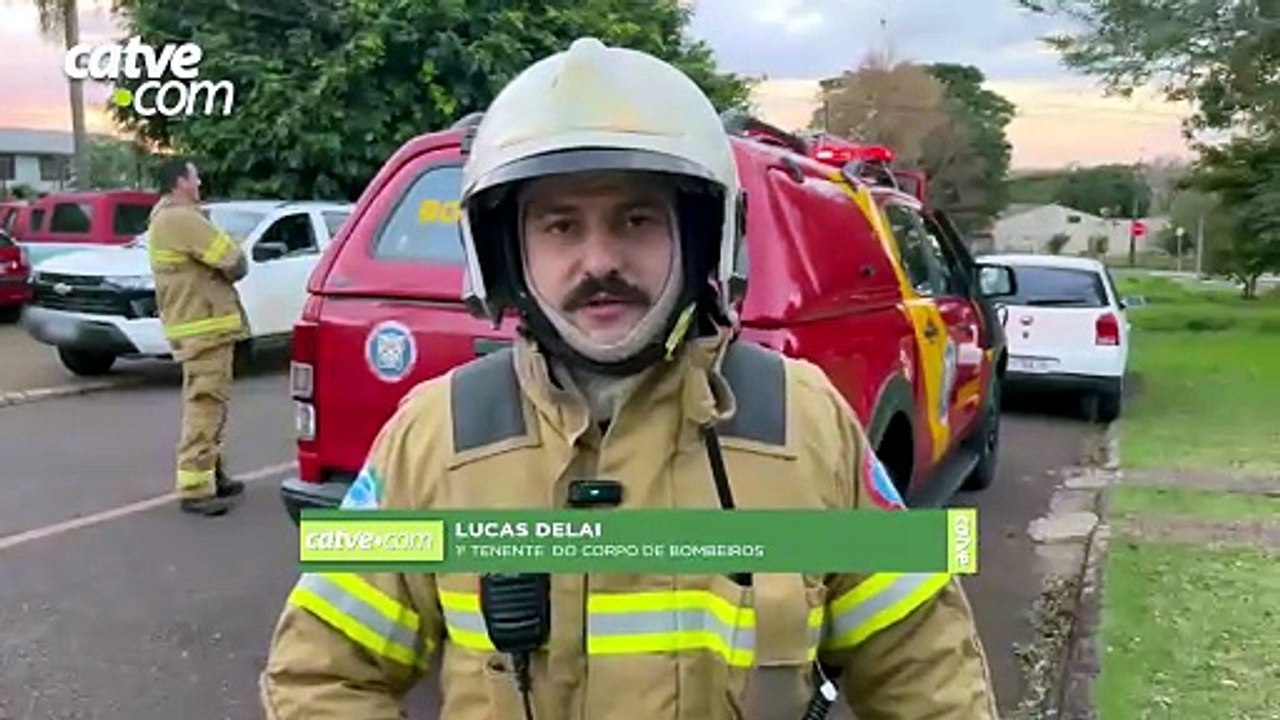 Moradores acionam Bombeiros após kitnet ficar cheia de fumaça em Cascavel