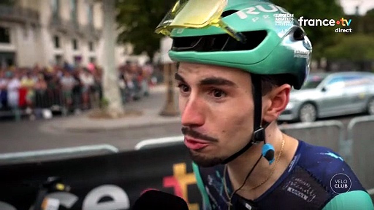 Etape 21 - Lenny Martinez : C'est incroyable d'être parmi les cinq meilleurs du Tour