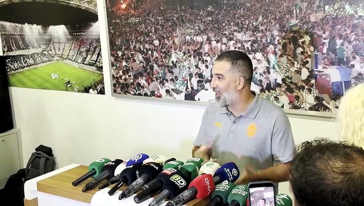 Arda Turan Bursaspor - Shakhtar Donetsk Maçı Sonrası Röportaj Veriyor