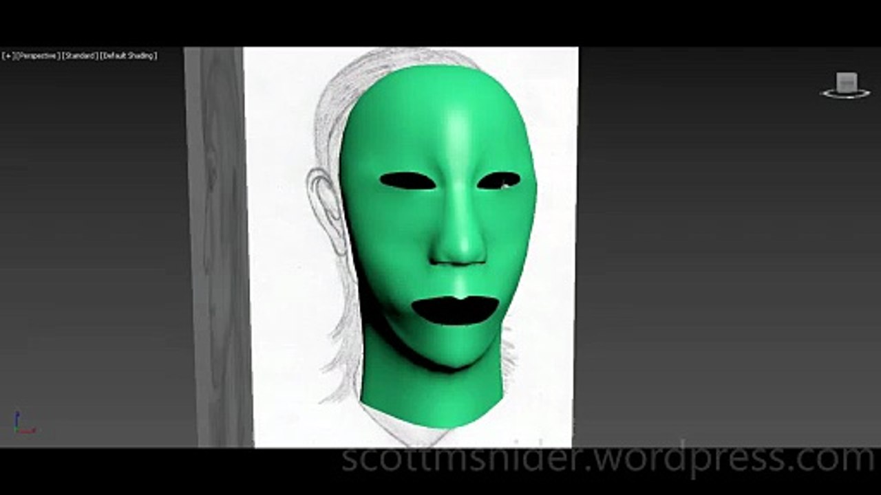 Grabovski: 3DS MAX Practice Polygon Modeling Head Model Video #20 (07-26-2026)
