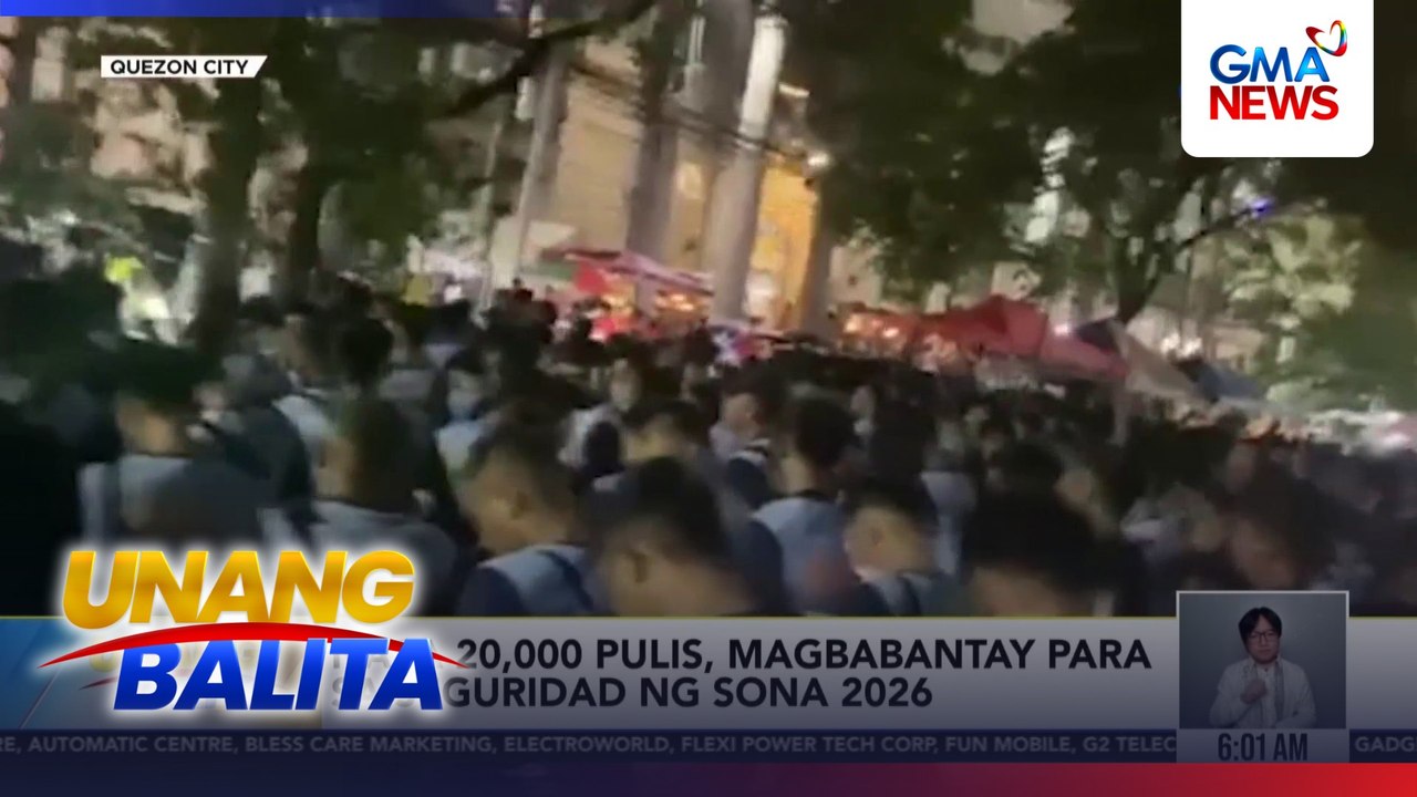 Mahigpit na seguridad, ipinatutupad sa loob at paligid ng Batasan Pambansa Complex | Unang Balita