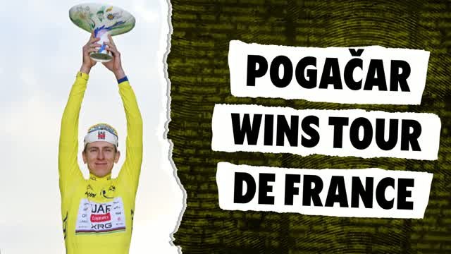 Pogacar wins record-equalling fifth Tour de France