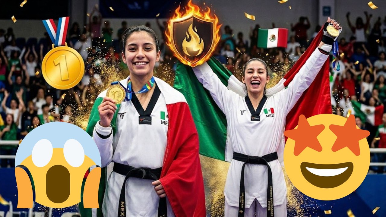 México conquista el oro en taekwondo; Daniela Souza y Nadia Ferreira se llevan las preseas en los Juegos Centroamericanos y del Caribe