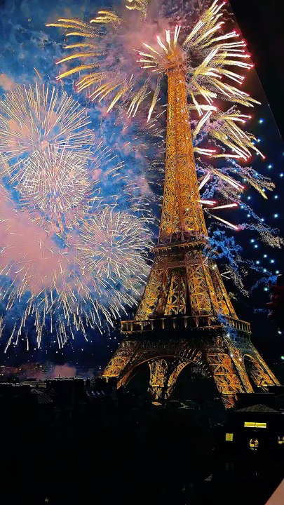 Le meilleur endroit pour voir le feux d'artifice de la tour Eiffel