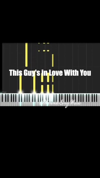 The Guy's in Love with You PIANO Tutorial