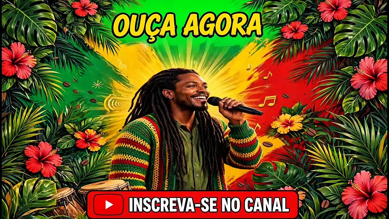 🌿 Reggae na Alma, Paz no Coração! Aperte o Play e Curta Essa Vibração 🎶💚