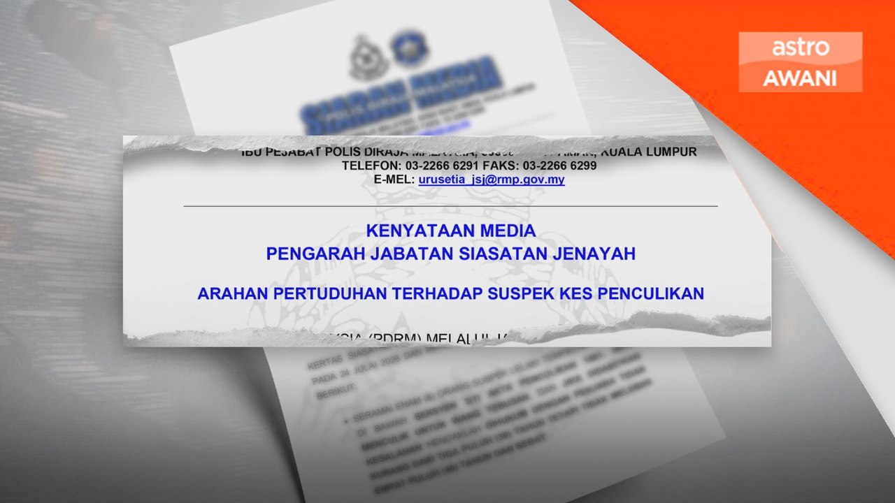 Jenayah: Enam Suspek Kes Culik Minta Tebusan RM7 Juta Didakwa Hari Ini